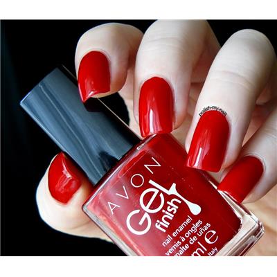 Vernis à ongles gel shine Roses Are Red (rouge) Avon