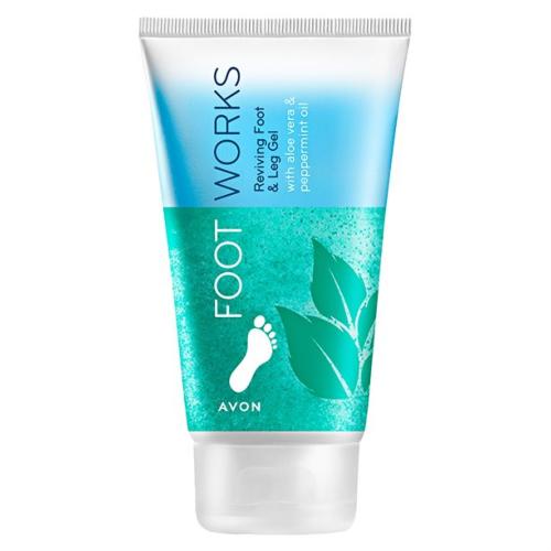 Gel revitalisant à la menthe poivrée pour les jambes et les pieds - Avon Footworks